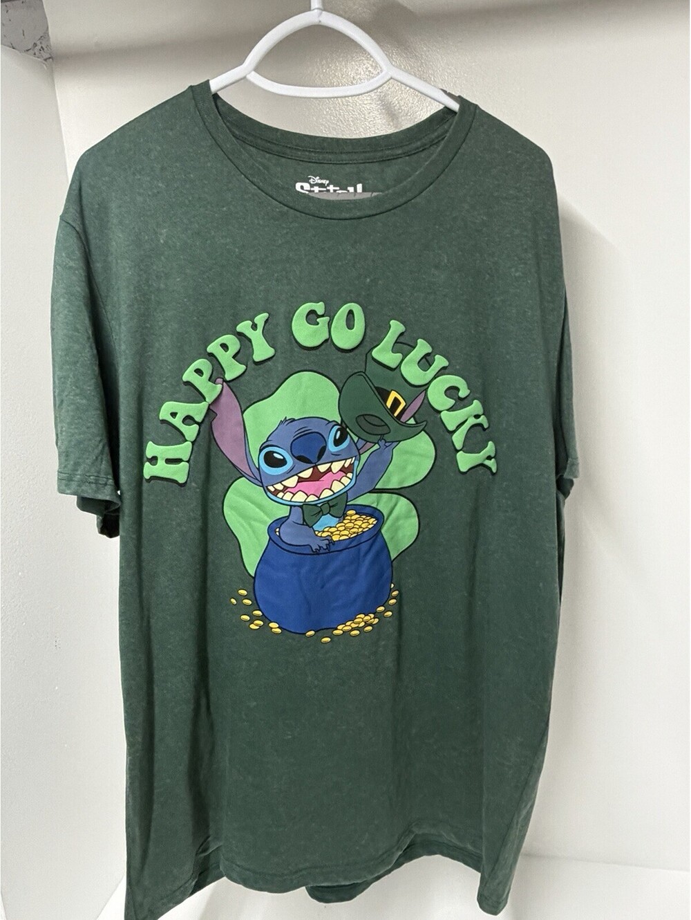 Disney “Stitch” Happy Go Lucky T-Shirt Size XL (NEW WITH TAGS)